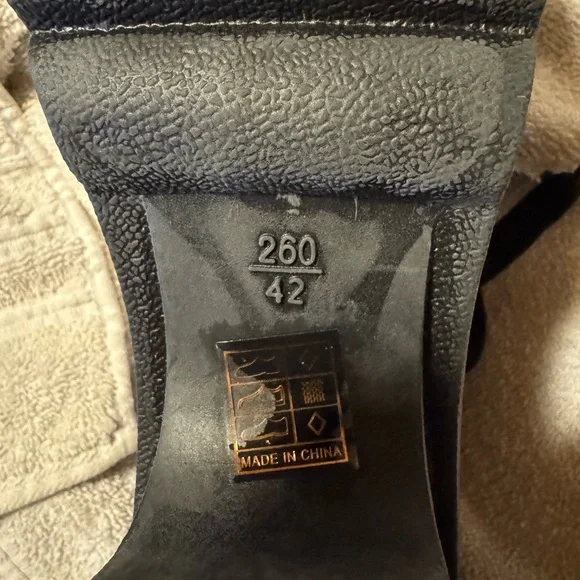 **Cato Black Lace Up Ankle Boots Leopard Lining Chunky Heel Booties - Picture 8 of 10